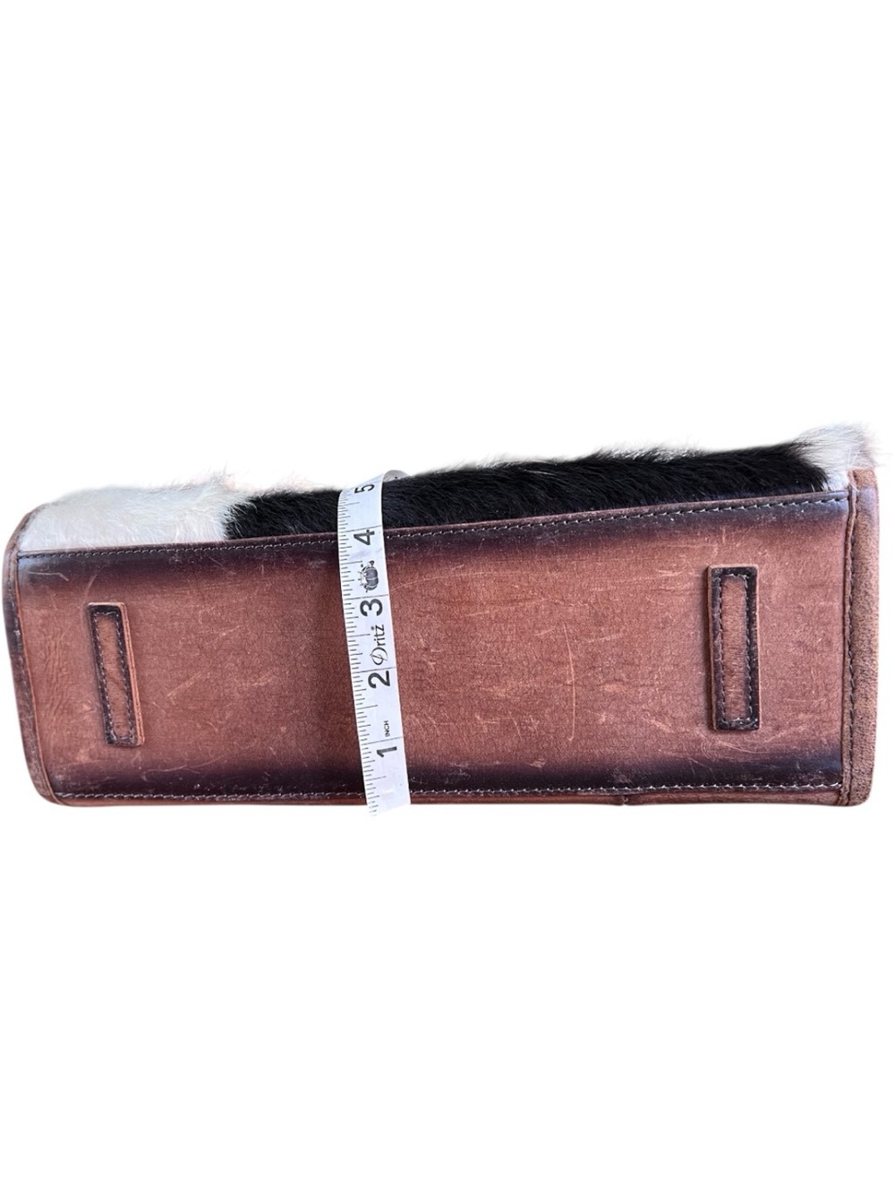 STS RANCHWEAR BY CARROLL WOMEN'S Cow Hair Print HAIR-ON HIDE Leather PURSE Bag - Picture 7 of 13
